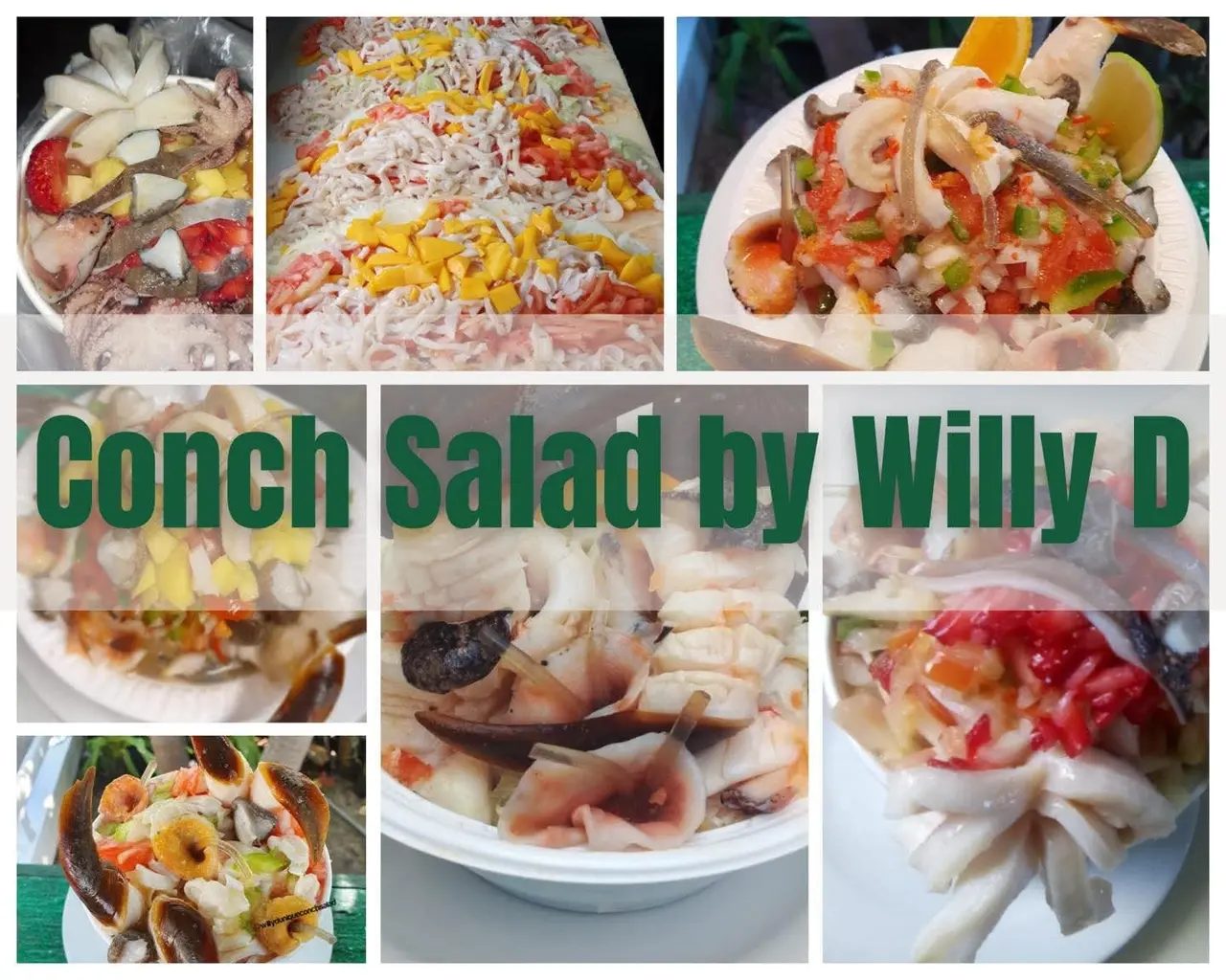 Conch salad featured on a Nassau food tour