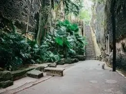 The Queen's Staircase in Nassau